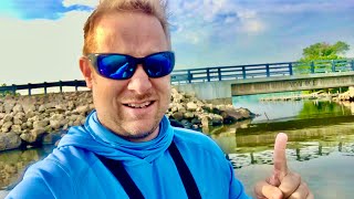 This Bridge was LOADED with Fish!