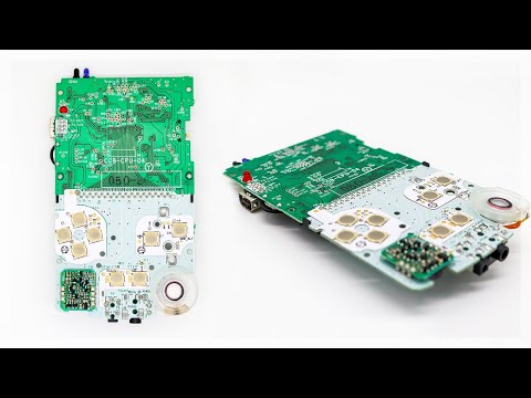 Gameboy Color Wire-free Tactile Button Mod Installation