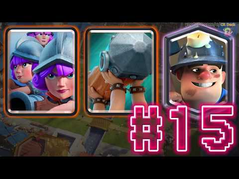 Three Musketeers Battle Ram Miner Deck #15 🎊🎊🎊 3 Musketeers Ram Miner Deck
