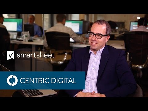 Centric Digital streamlined its project management processes, planning and tracking client work in Smartsheet