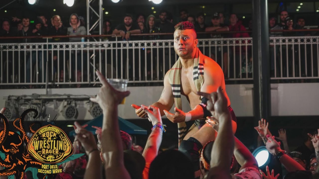 MJF GETS TOSSED OVERBOARD | AEW DYNAMITE ROCK N WRESTLING RAGER