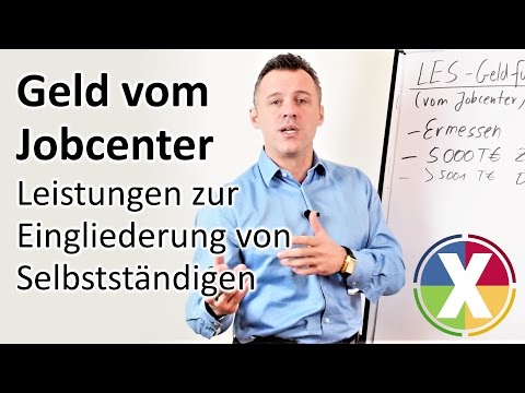 Money from the job center: Benefits for the integration of self-employed persons (LES) according ...