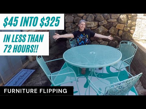 image-What kind of patio furniture is made of wrought iron?
