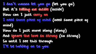 Holding On by Jay Sean