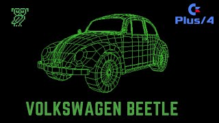 VW Beetle | 3D Render | Commodore Plus/4