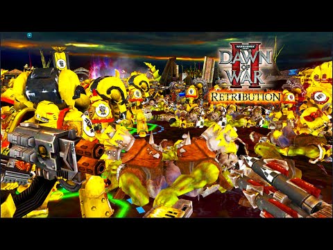 Astartes Mod 2021 \ Imperial Fists vs Orks! \ Warhammer 40K: Dawn of War 2: Retribution.
