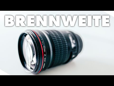 Brennweite erklärt - Was ist die Brennweite - Kamera Objektive erklärt