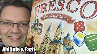Fresco - Kartenspiel und Würfelspiel in einer Box (Queen Games) - ab 10 Jahren