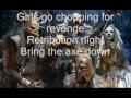 lordi girls go chopping lyrics