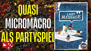 Last Message - Ein Wimmelbild Partyspiel für 3 - 8 Spieler - wie MicroMacro nur anders :)