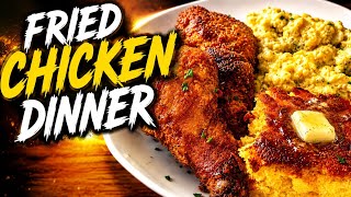 What I Cooked For Wednesday Night Chicken Dinner #dinner #friedchicken 