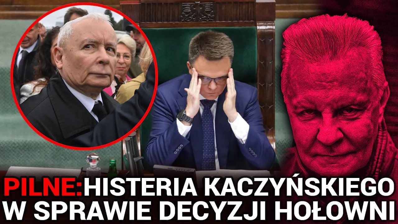 Histeria Kaczyńskiego w sprawie decyzji Hołowni | Z BAŃKI | Tomasz Szwej...