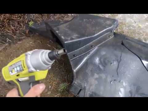 How To Remove Front Splash Shield Guard Under Car