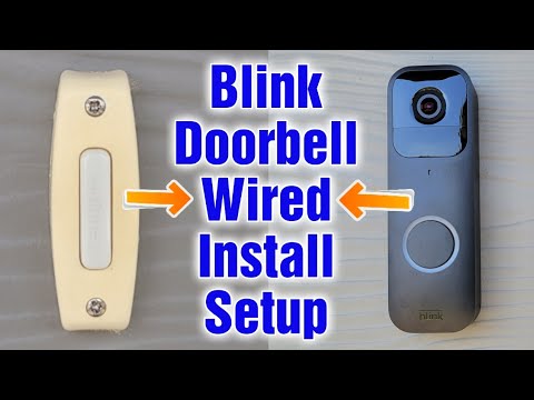 Blink Video Doorbell Wired Installation Step By Step