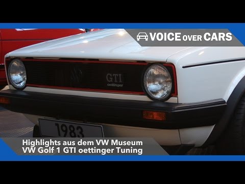 VW Golf 1 GTI oettinger Tuning - VW Museum Highlights 2016