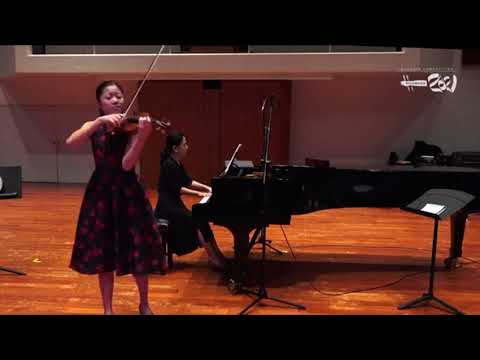 Hannah Tam | Menuhin Competition Dvorak arr Kreisler in A major