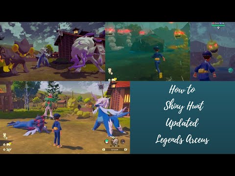 Pokemon Legends Arceus - How to shiny hunt (Updated) 2025