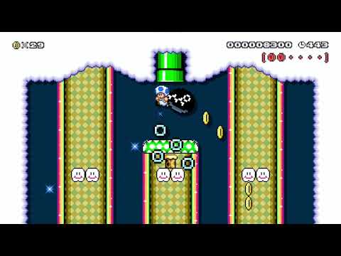 LARRY'S STARBRIGHT RETREAT by TRISKLORD 🍄 Super Mario Maker 2 #aeg 😶 No Commentary