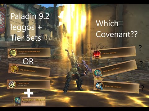 Paladin 9.2 Double leggos + Tier Sets | What combos are strong???