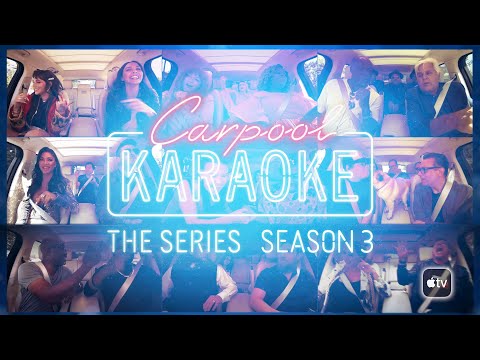 カープール・カラオケ。シリーズ - シーズン3公式予告編 - Apple TVアプリ (Carpool Karaoke: The Series - Season 3 Official Trailer - Apple TV app)