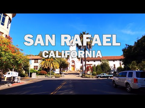 San Rafael, California - Driving Tour 4K