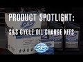 S&S Cycle 20W-50 Oil Change Filter Kit