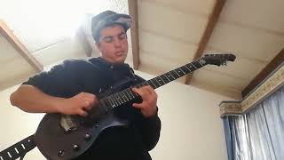 Obscura - 'Ethereal Skies' Guitar Solo Cover Pt ll (Insane Arpeggio Section)