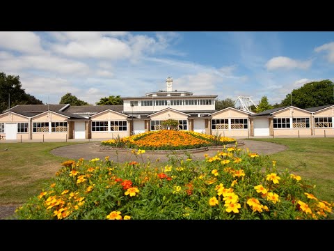 UK Kettering,Wicksteed Park from the sky in HDF |4K UHD