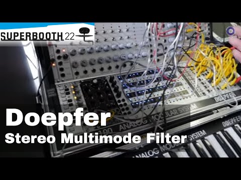 Doepfer A- 121s Stereo Multimode VCF 2023 - Black image 4