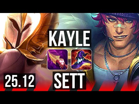 KAYLE vs SETT (TOP) | EUW Master | 25.12