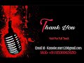 Na Jaiyyo Radhe Chhedenge Shyam Karaoke Sau Saal Baad Video Lyrics