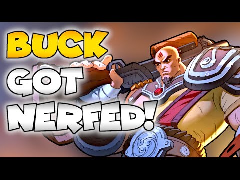 NEW BUCK NERF! - Paladins PTS Gameplay