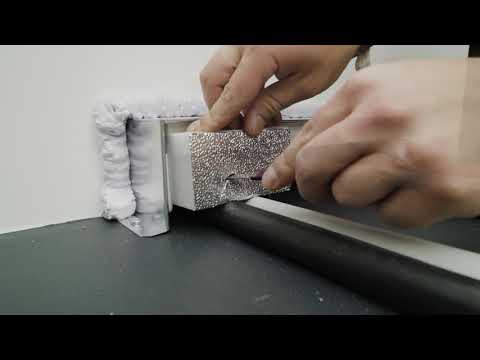 UFK Cable Box EasyFoam - Installation with B1 Mounting Foam