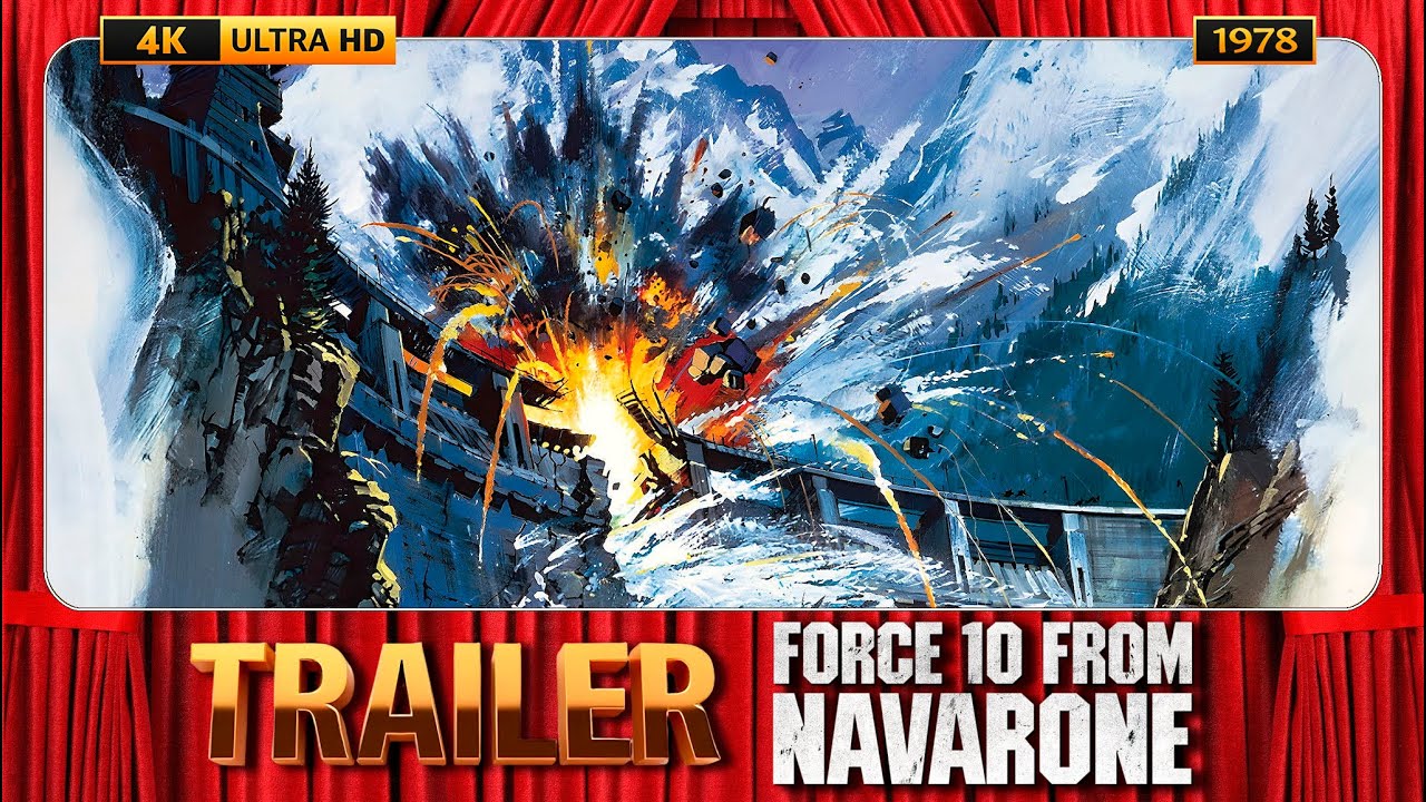 Miniature de la vidéo Force 10 from Navarone (1978) Official Trailer [4K-UHD] du film L'ouragan vient de Navarone
