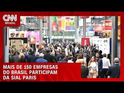 Mais de 150 empresas do Brasil participam da SIAL Paris; veja no Conexão Agro | CNN PRIME TIME