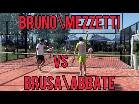Bruno\Mezzetti vs Brusa\Abbate 6-7 6-3 6-4 - Final Round PreQualy BNL Italy Major Premier Padel 2023