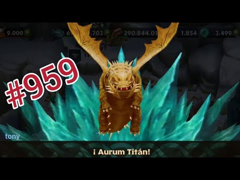 Dragones, Resurgir de Mema #959 - Aurum Titán y Gallina del Deshielo Doble Titán