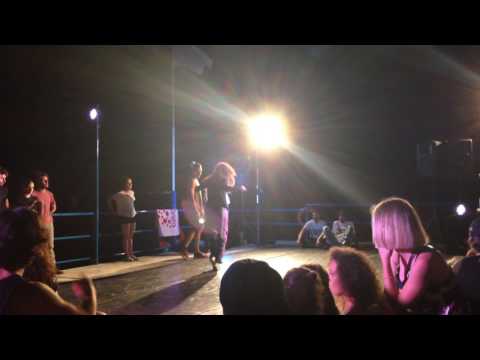 Clémentine présélection battle House Dance Europe HDE 2016, Sorrente Italy