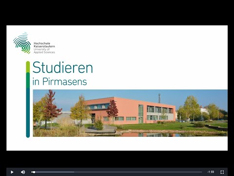 Studieren am Campus Pirmasens der Hochschule Kaiserslautern