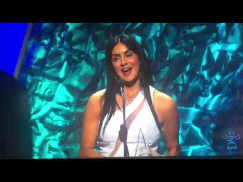 Kelly Derrickson acceptance speech