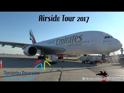 Toronto Pearson Int'l Airside Tour July 5, 2017