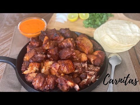 Carnitas - Como hacer Carnitas de Puerco - Receta facil