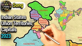 Indian States and Capitals 2022  Union territories