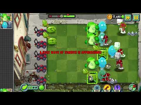 Plants vs Zombies 2 gameplay -  Piñata Party - 10th January 2021