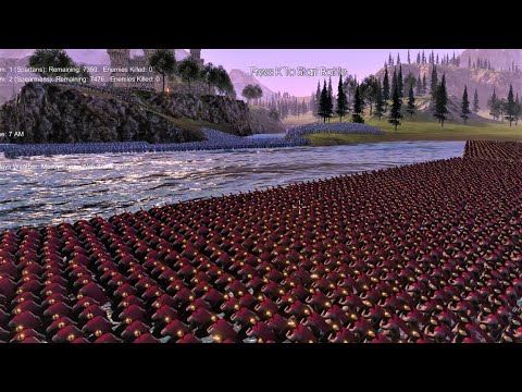 Spartans Lay Siege to Medieval Castle | Ultimate Epic Battle Simulator | UEBS