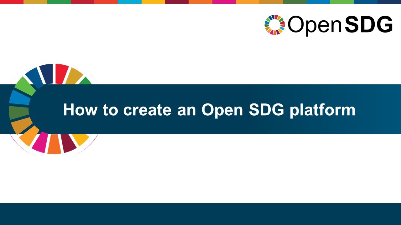Open SDG tutorial: How to create an Open SDG platform