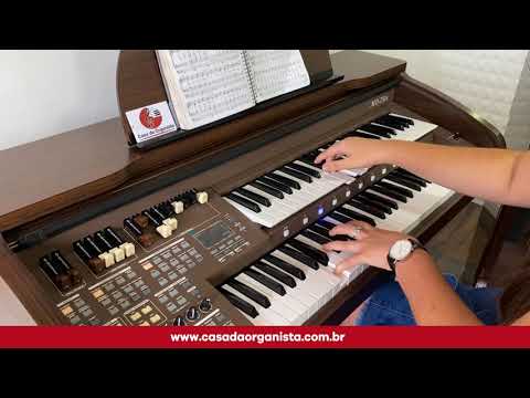 TOKAI MD 750S WENGUE - HINO 363 (HINÁRIO 05 CCB) - AOS TEUS PÉS ESTOU, SENHOR - CASA DAS ORGANISTAS