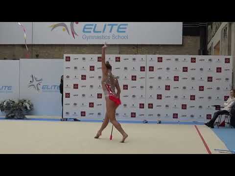 Santa Stepulāne clubs Rīgas pils  čempionāts mākslas vingrošanā 2022