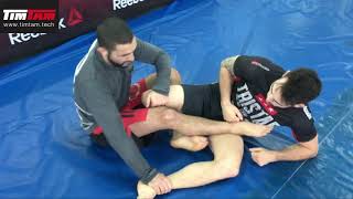 BJJ Technique - Leg Lock Escape - Cross Ankle Technique - Coach Zahabi