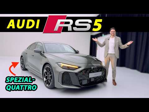 Neuer 640 PS Audi RS5 PREMIERE Sportback/Limousine gegen Avant/Kombi! (2026) - ein echter Audi RS?